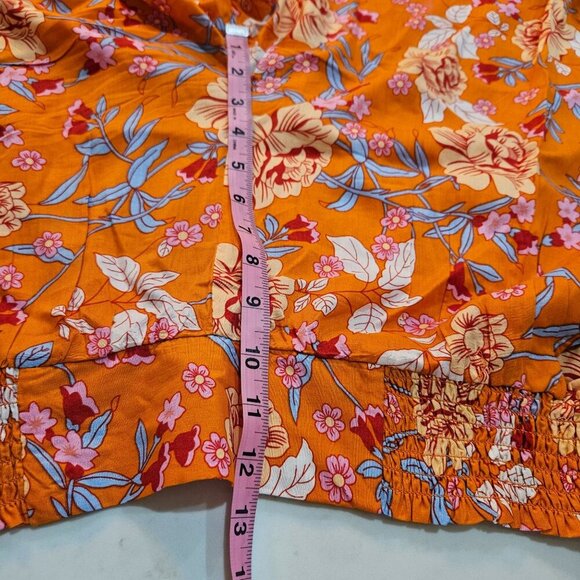 Lascana Floral Print Pants Size 14  Relaxed Soft Boho Pants, Elastic Waist Cuffs - Picture 11 of 11
